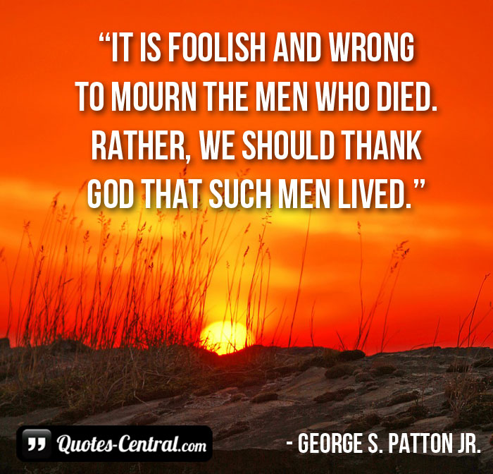 it-is-foolish-and-wrong-to-mourn