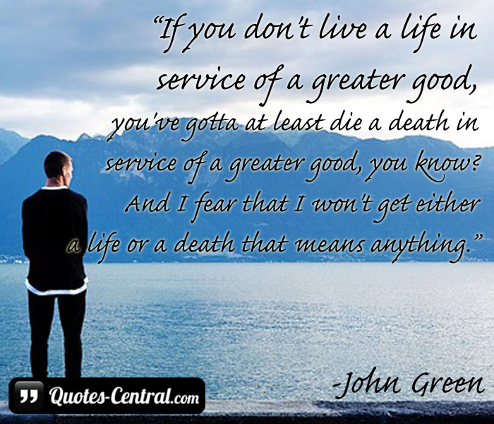 if-you-don't-live-a-life-in-service-of