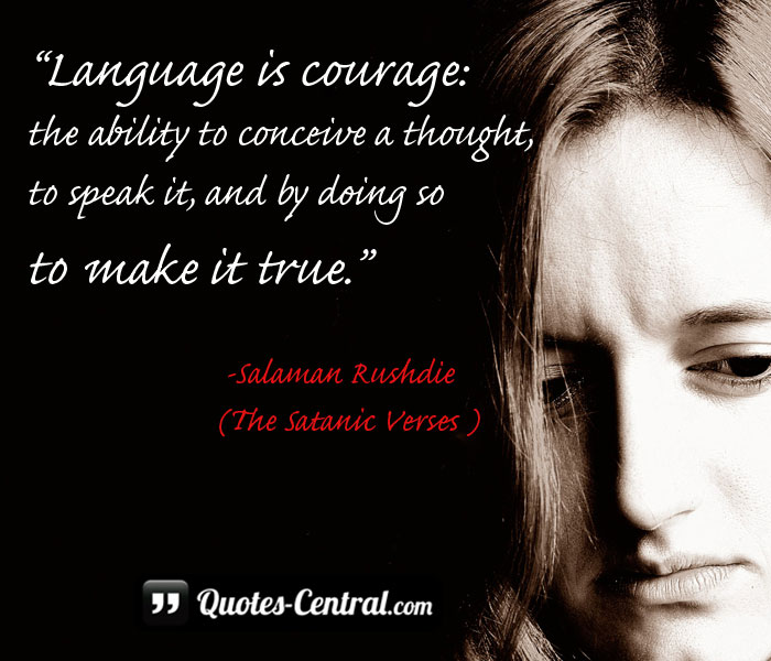 language-is-courage